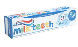 Pasta de dinţi Aquafresh® Milk Teeth Pasta de dinţi Aquafresh® Milk Teeth